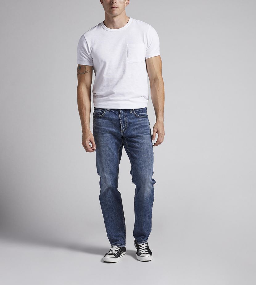 Silver Jeans Eddie Athletic Fit Tapered Leg – Gentleman B-Lifestyle Apparel