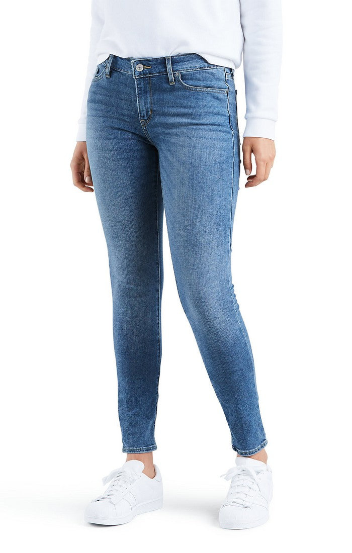 Levi's Jeans Ajustados 711 para Mujer, Rayos índigo, 28W x 34L :  : Ropa, Zapatos y Accesorios