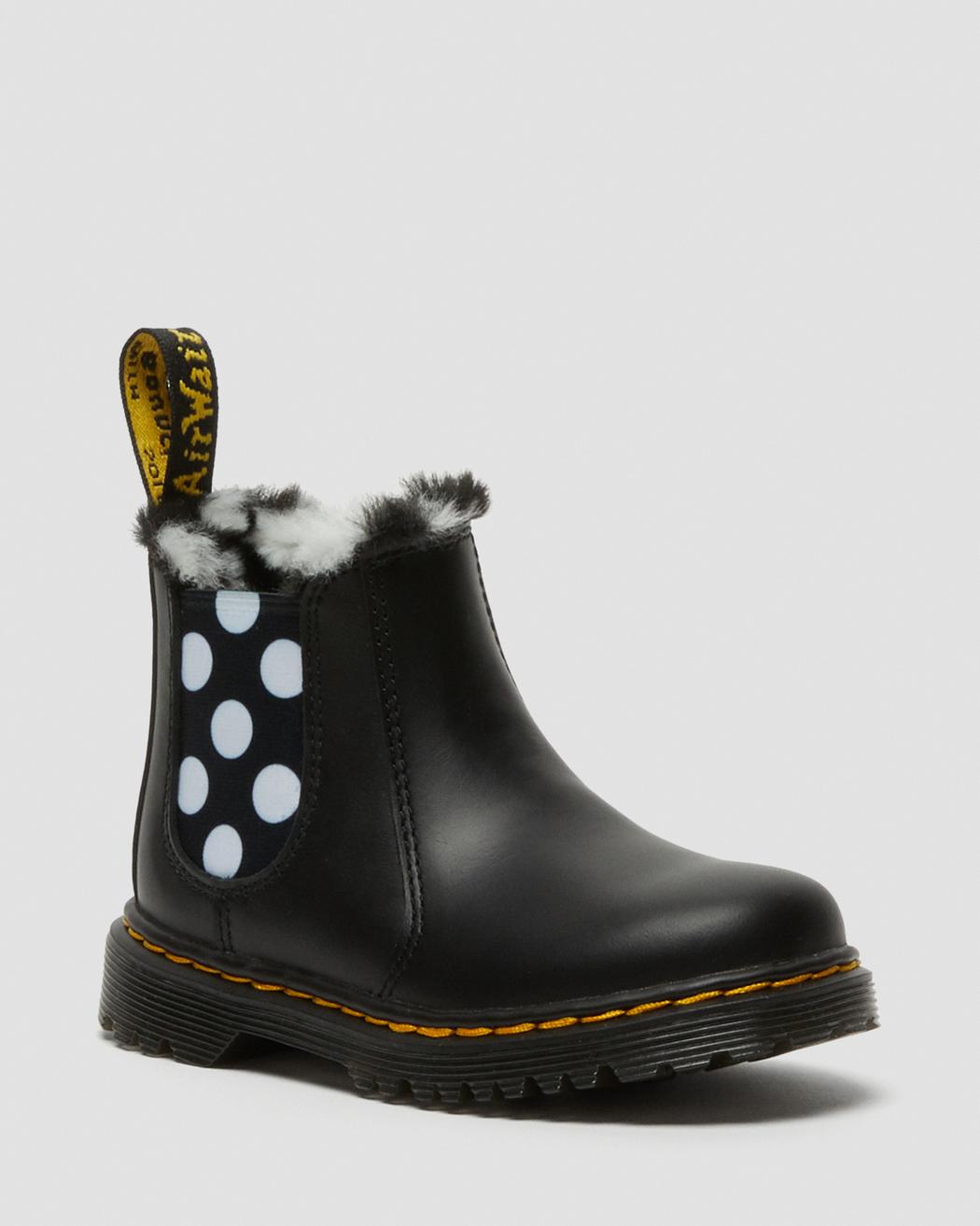 Dr.Martens Toddler 2976 Leonore Faux Fur Gentleman B Lifestyle Apparel