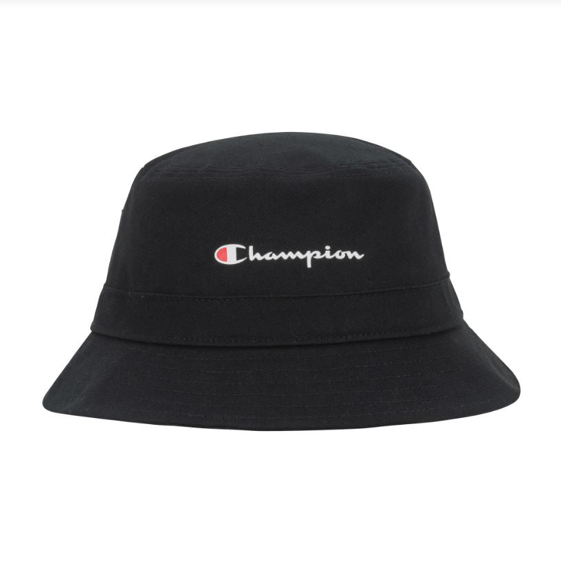 Champion Black Script Bucket Hat One-Size