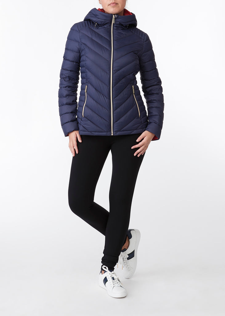 Michael kors 2024 short puffer jacket