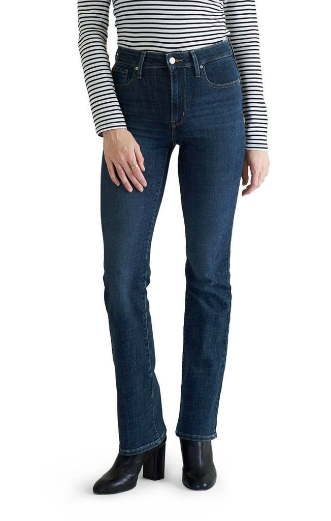 Dex Plus High Rise Relaxed Bootleg Jeans