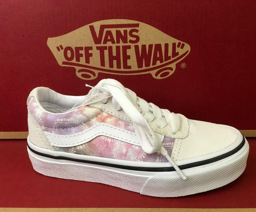 Tie dye store platform vans